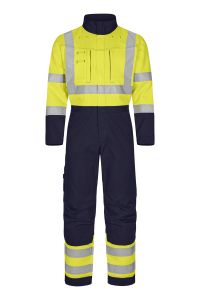 Hi-Vis Boilersuit, Color: 94 yellow/navy